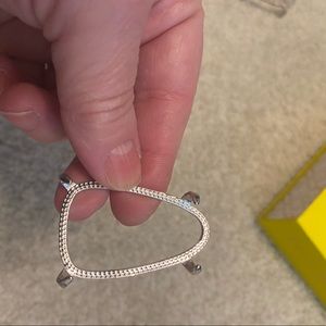 Kendra Scott Custom Sandra Frames 1 Gold 1 Silver Tone Made from Harlow Necklace